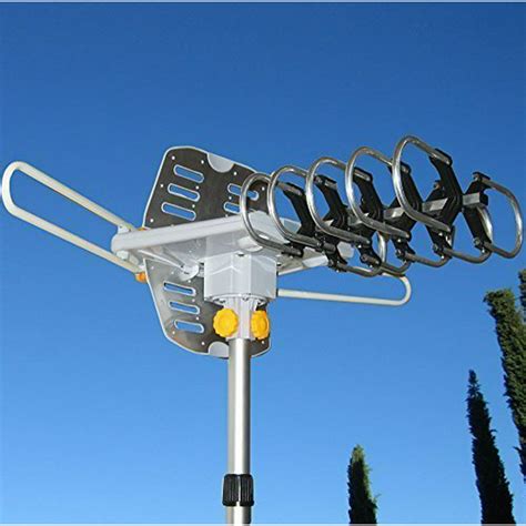 Buy Outdoor Amplified TV Antenna 360° Omni-Directional Digital HD 1080P 4K HDTV at Walmart.com